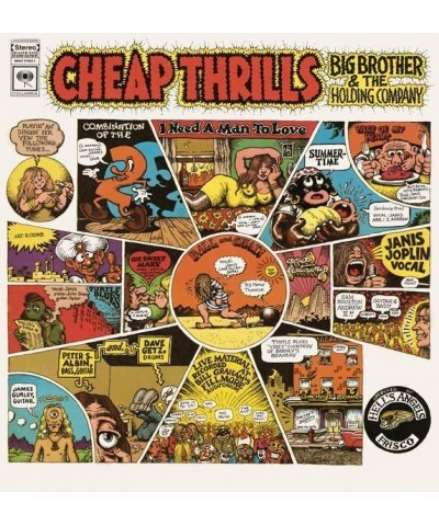 Janis Joplin Cheap Thrills Vinyl Record $10.80 Vinyl