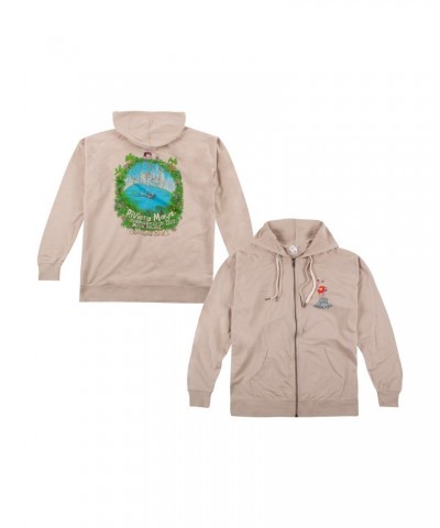 Phish Cenote Flamingo Zip Up Hoodie $20.15 Sweatshirts