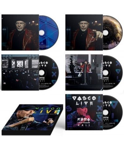 Vasco Rossi VASCO LIVE ROMA CIRCO MASSIMO CD $19.78 CD