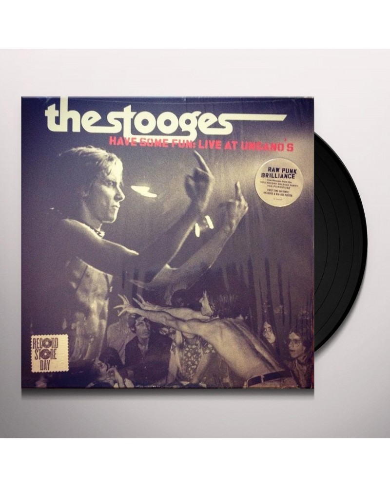 The Stooges HAVE SOME FUN: LIVE AT UNGANO'S (BLACK & WHITE SPLATTERED VINYL) Vinyl Record $10.53 Vinyl