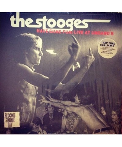 The Stooges HAVE SOME FUN: LIVE AT UNGANO'S (BLACK & WHITE SPLATTERED VINYL) Vinyl Record $10.53 Vinyl