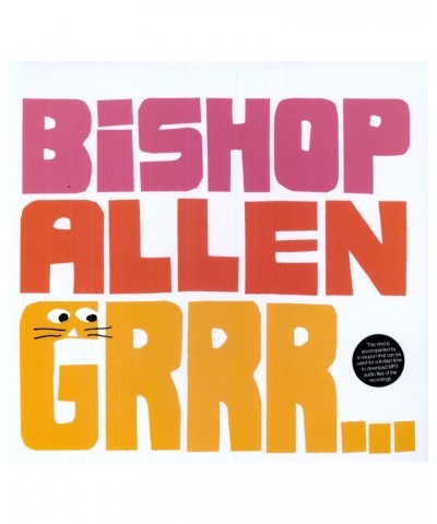 Bishop Allen Grrr Vinyl Record $7.87 Vinyl