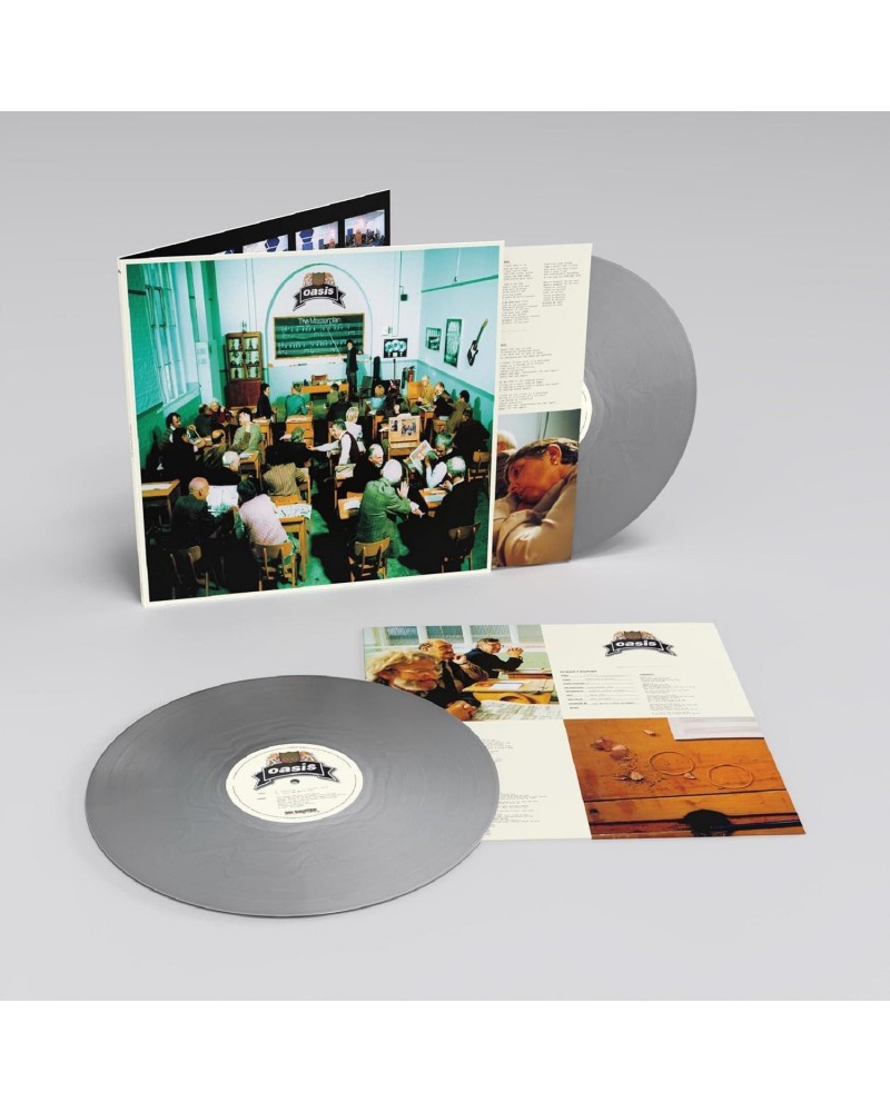 Oasis Masterplan (Remastered Edition) (25th Anniversary) (Silver/2LP) Vinyl Record $13.50 Vinyl