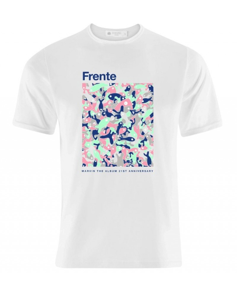 Frente! 154701 Marvin 21st Anniversary White Tshirt $9.76 Shirts