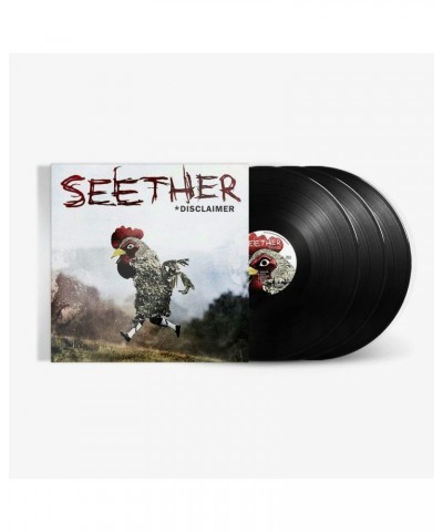 Seether Disclaimer (20th Anniversary/3LP) Vinyl Record $21.28 Vinyl