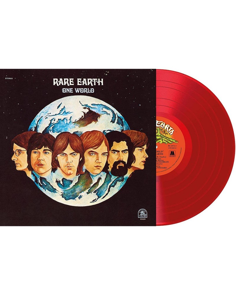 Rare Earth One World (Red Translucent) Vinyl Record $10.64 Vinyl