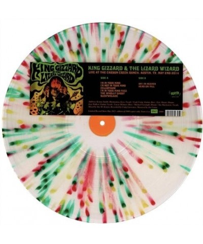 King Gizzard & The Lizard Wizard LIVE AT THE CARSON CREEK RANCH AUSTIN TX MAY 2ND Vinyl Record $12.76 Vinyl