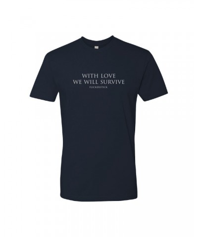 Flickerstick Survive Lyric Tee (Navy) $6.30 Shirts