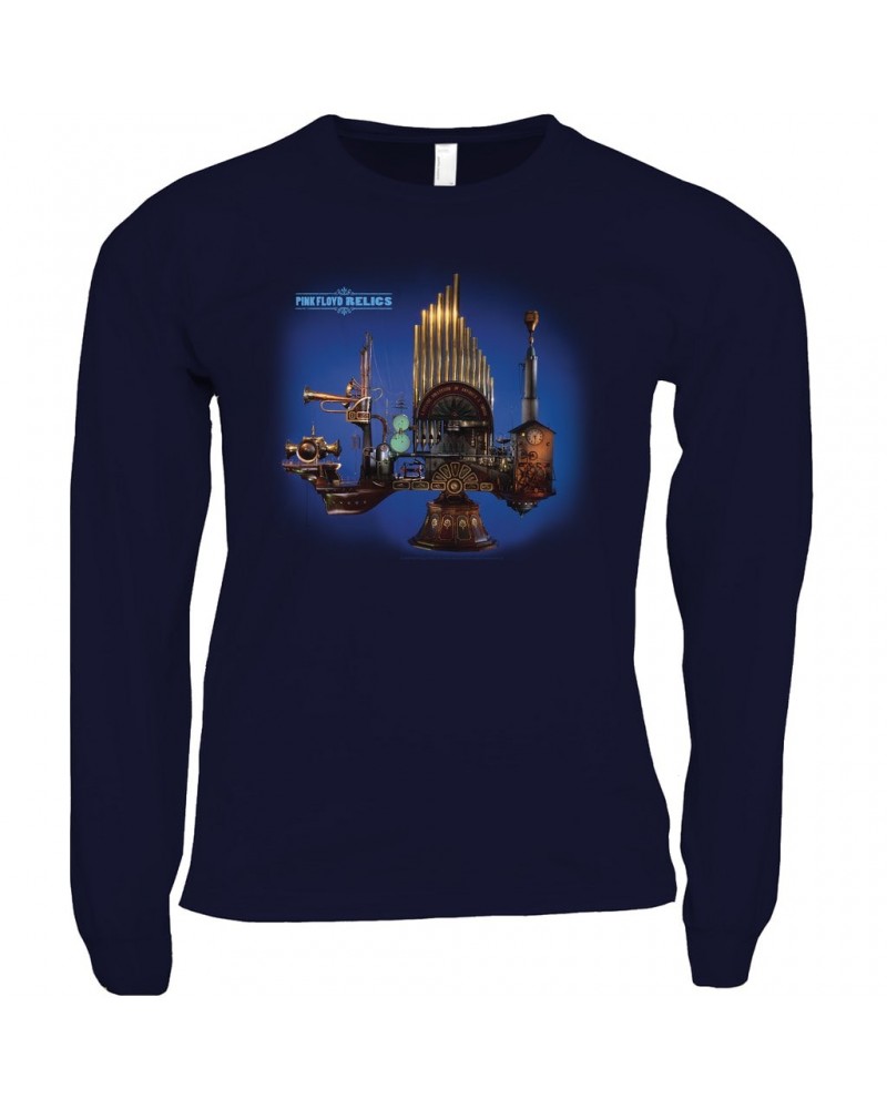 Pink Floyd Long Sleeve Shirt | Relics Album Cover Shirt $9.58 Shirts