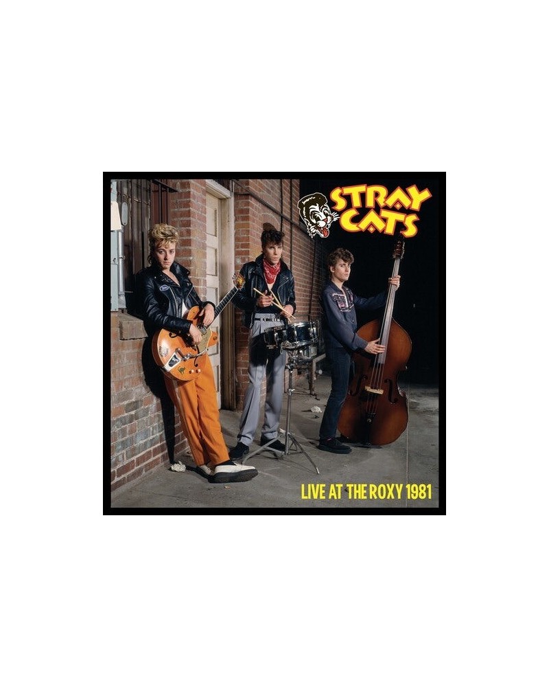 Stray Cats Live At The Roxy 1981 Gold/Black Splat Vinyl Record $13.30 Vinyl