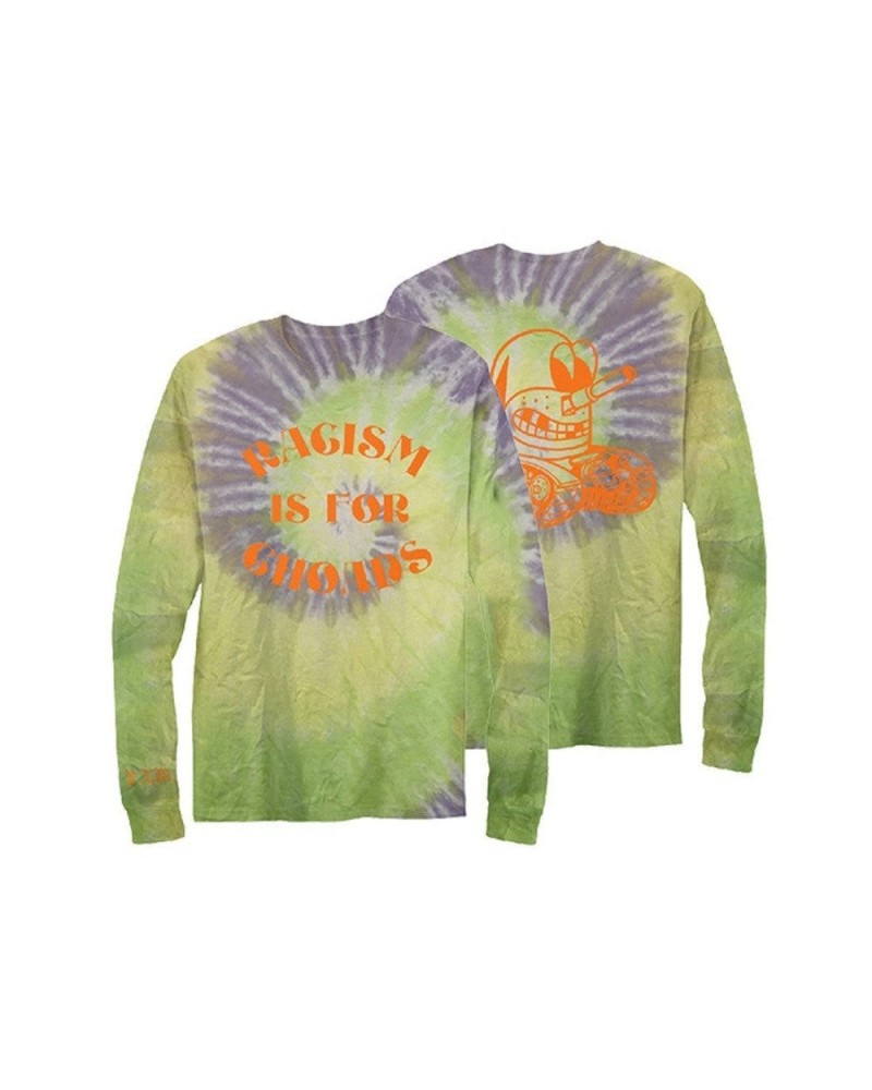 Portugal. The Man Racism Is For Choads Longsleeve (Tie Dye) $17.74 Shirts