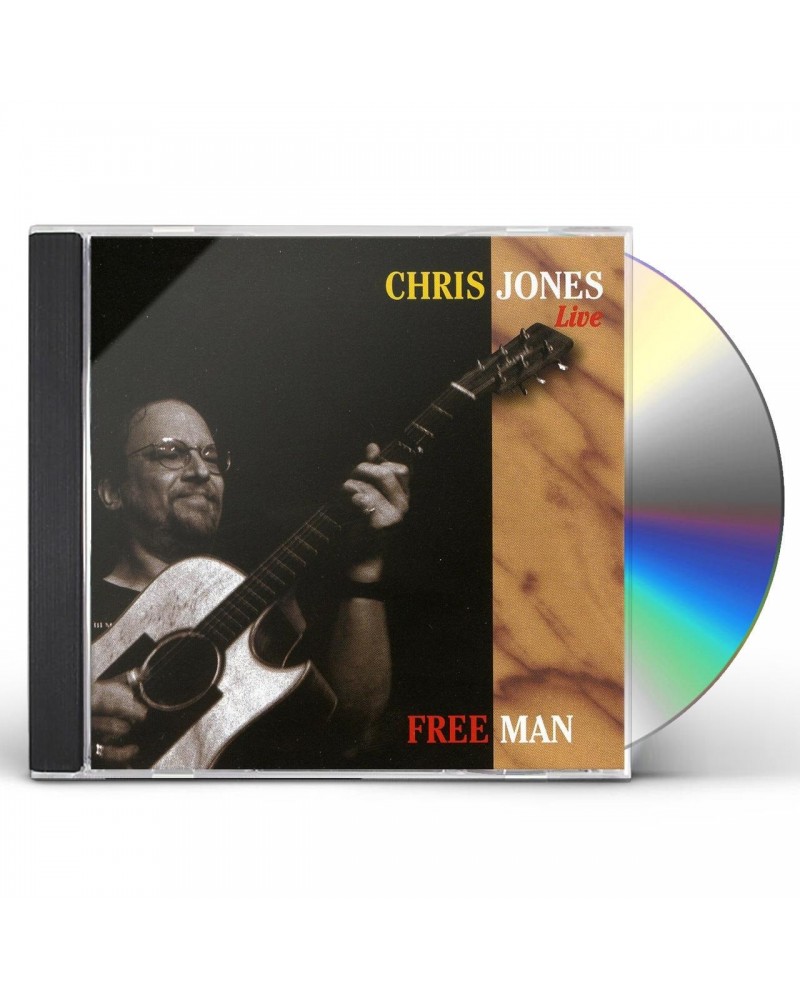 Chris Jones FREE MAN CD $6.00 CD