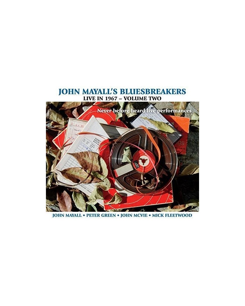 John Mayall & The Bluesbreakers LIVE IN 1967 VOL. 2 CD $6.02 CD