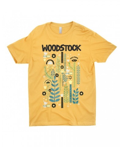 Woodstock T-Shirt | Floral Folk Pattern Shirt $11.98 Shirts