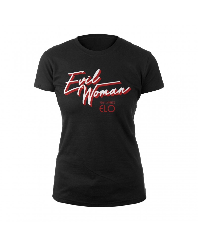 ELO (Electric Light Orchestra) Evil Woman Women's Shirt $14.78 Shirts