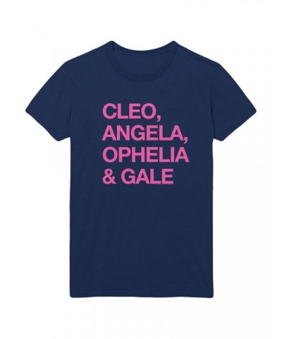 The Lumineers Ladies Names Cleopatra Navy Tee $11.10 Shirts