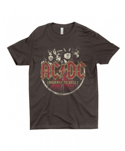 AC/DC T-Shirt | Highway to Hell On The Road Distressed Shirt $7.73 Shirts