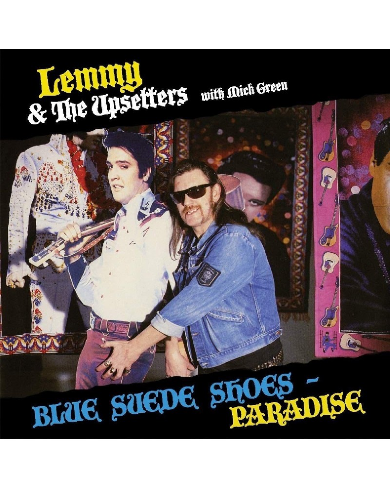 Lemmy & The Upsetters with Mick Green BLUE SUEDE SHOES / PARADISE Vinyl Record $8.74 Vinyl