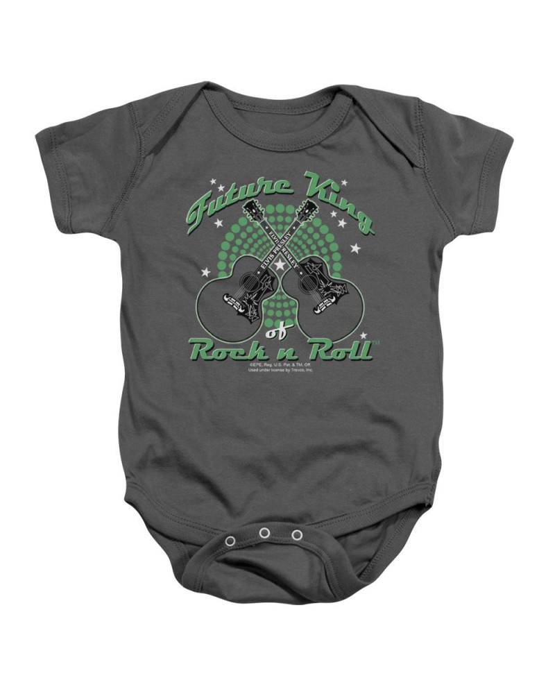 Elvis Presley Baby Onesie | FUTURE KING Infant Snapsuit $4.80 Kids