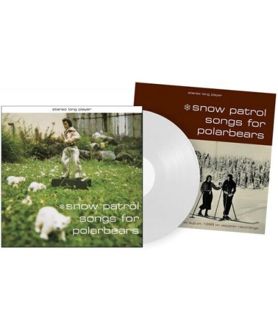 Snow Patrol Songs For Polar Bears: 25th Anniversary (White On Clear Splatter) Vinyl Record $14.25 Vinyl