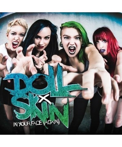 Doll Skin IN YOUR FACE (AGAIN) (RED VINYL) Vinyl Record $4.80 Vinyl