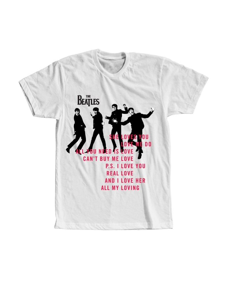 The Beatles She Loves You Lyric T-Shirt $11.40 Shirts