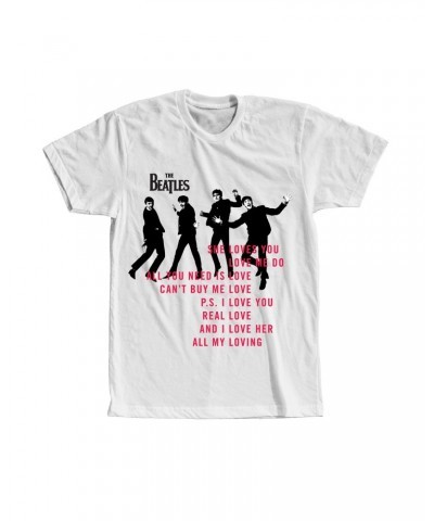 The Beatles She Loves You Lyric T-Shirt $11.40 Shirts