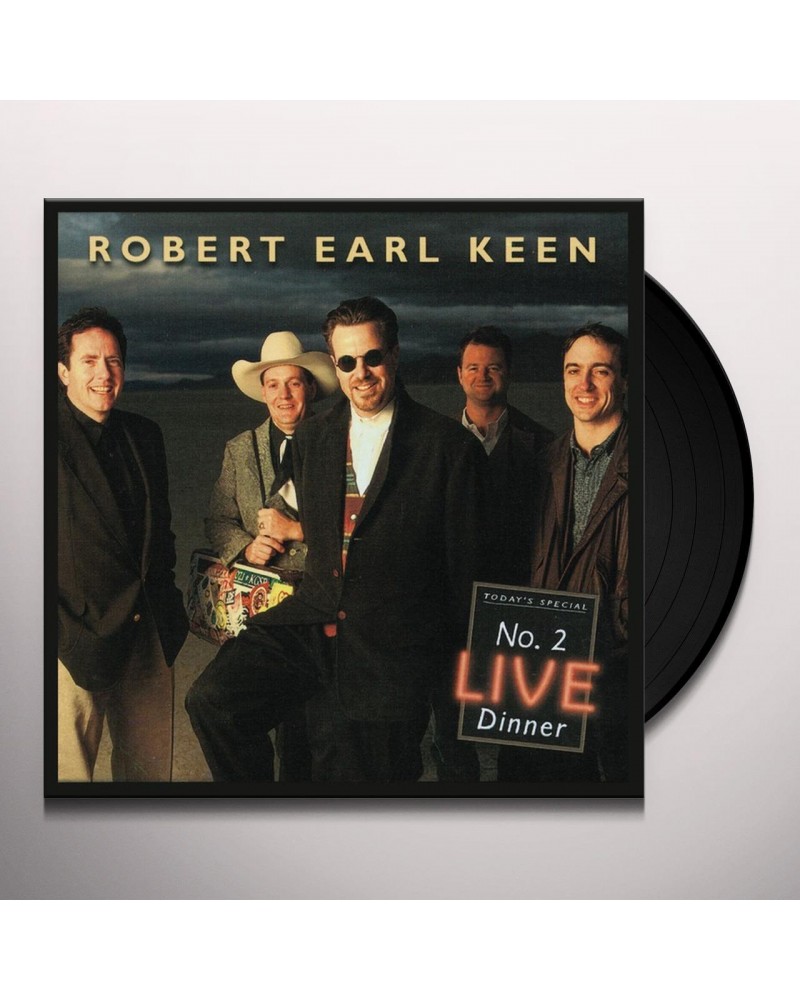 Robert Earl Keen No. 2 Live Dinner Vinyl Record $15.00 Vinyl