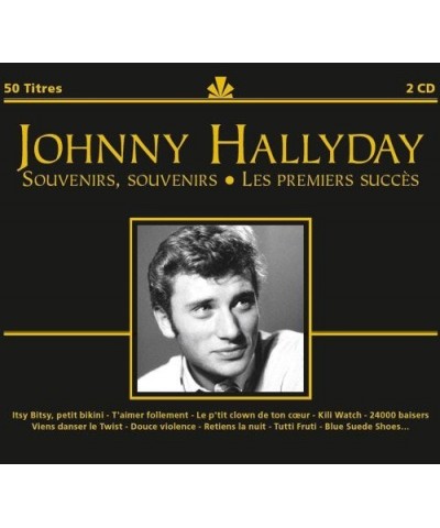 Johnny Hallyday SOUVENIR SOUVENIRS/LES PREMIERS SUCCES CD $6.09 CD