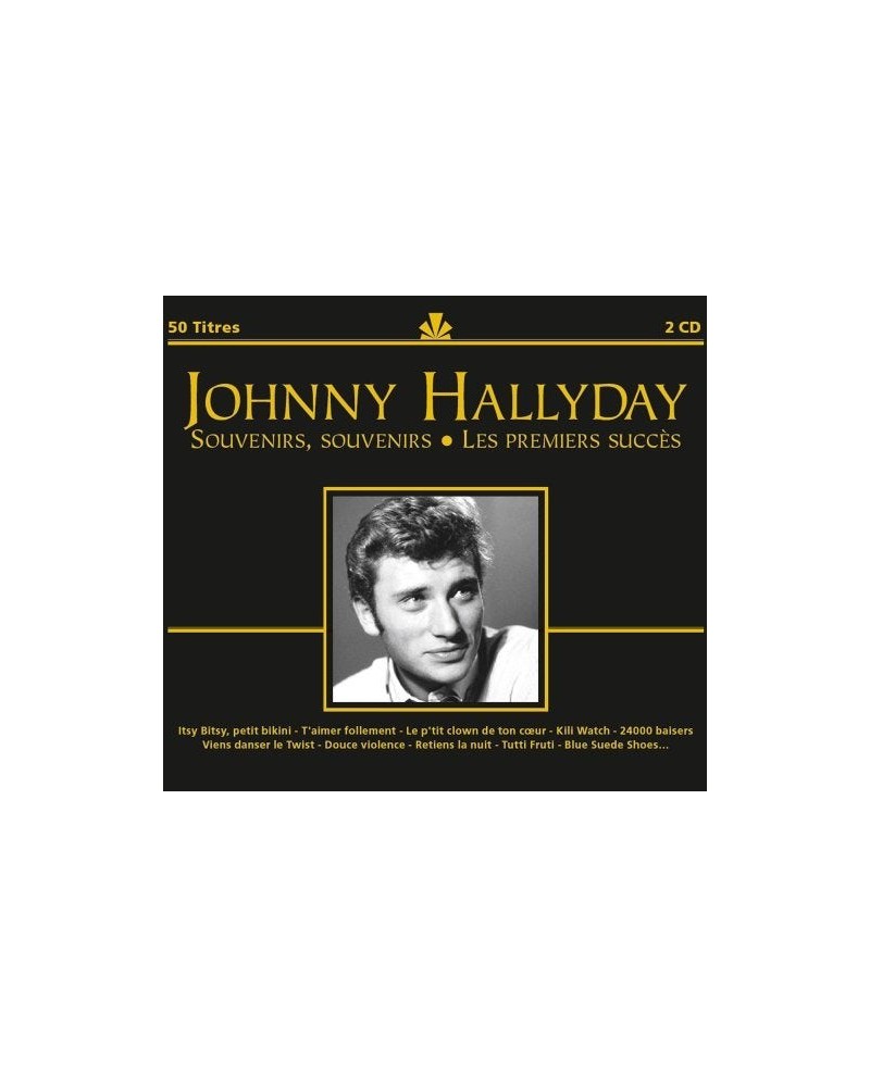 Johnny Hallyday SOUVENIR SOUVENIRS/LES PREMIERS SUCCES CD $6.09 CD