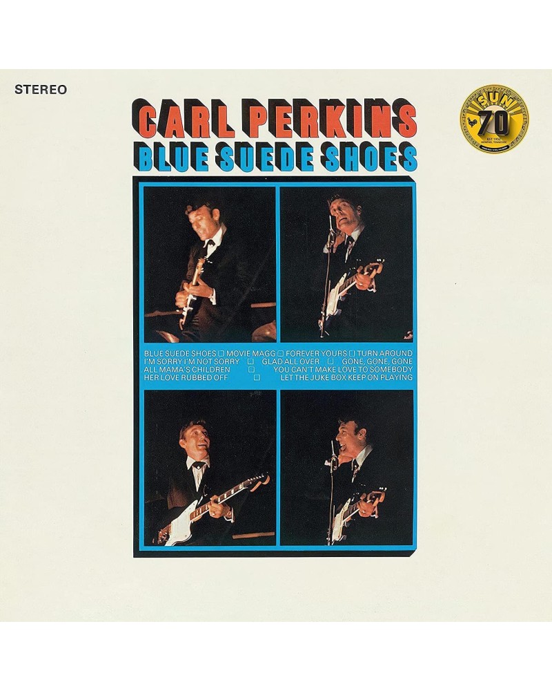 Carl Perkins Blue Suede Shoes Vinyl Record $7.52 Vinyl