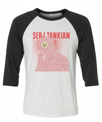 Serj Tankian Women's | Figure It Out | 3/4 Sleeve Baseball Tee $11.70 Shirts