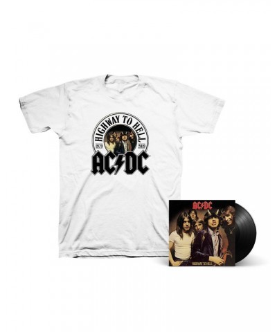 AC/DC Highway To Hell LP & 40th Anniversary T-Shirt Bundle $21.62 Vinyl