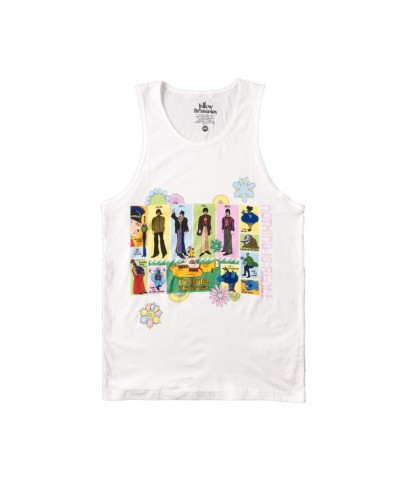 The Beatles Yellow Submarine 50th Anniversary White Tank Top $10.50 Shirts