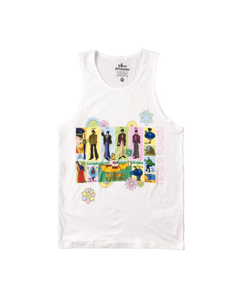 The Beatles Yellow Submarine 50th Anniversary White Tank Top $10.50 Shirts