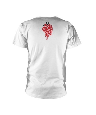 Green Day T-Shirt - American Idiot Heart (White) $11.95 Shirts