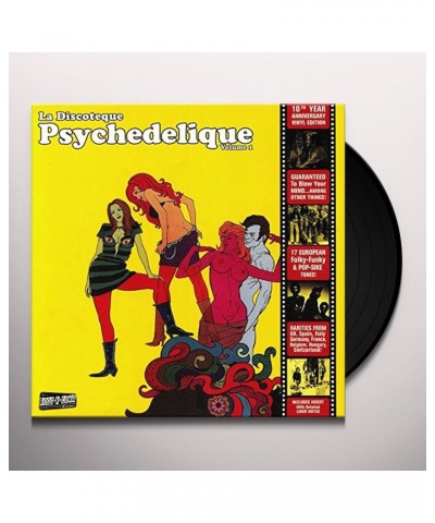 La Discoteque Psychedelique / Various Vinyl Record $12.73 Vinyl