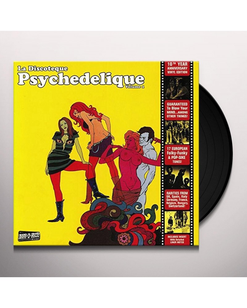 La Discoteque Psychedelique / Various Vinyl Record $12.73 Vinyl