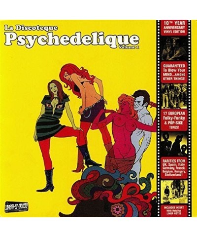 La Discoteque Psychedelique / Various Vinyl Record $12.73 Vinyl