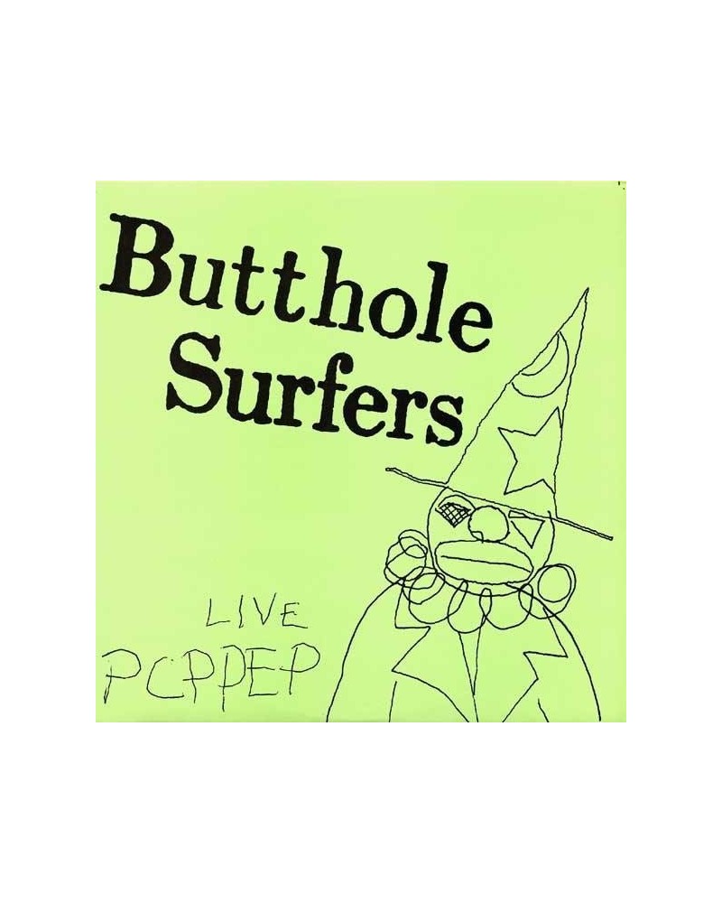 Butthole Surfers Live PCPPEP' Vinyl LP - White Vinyl Record $6.04 Vinyl