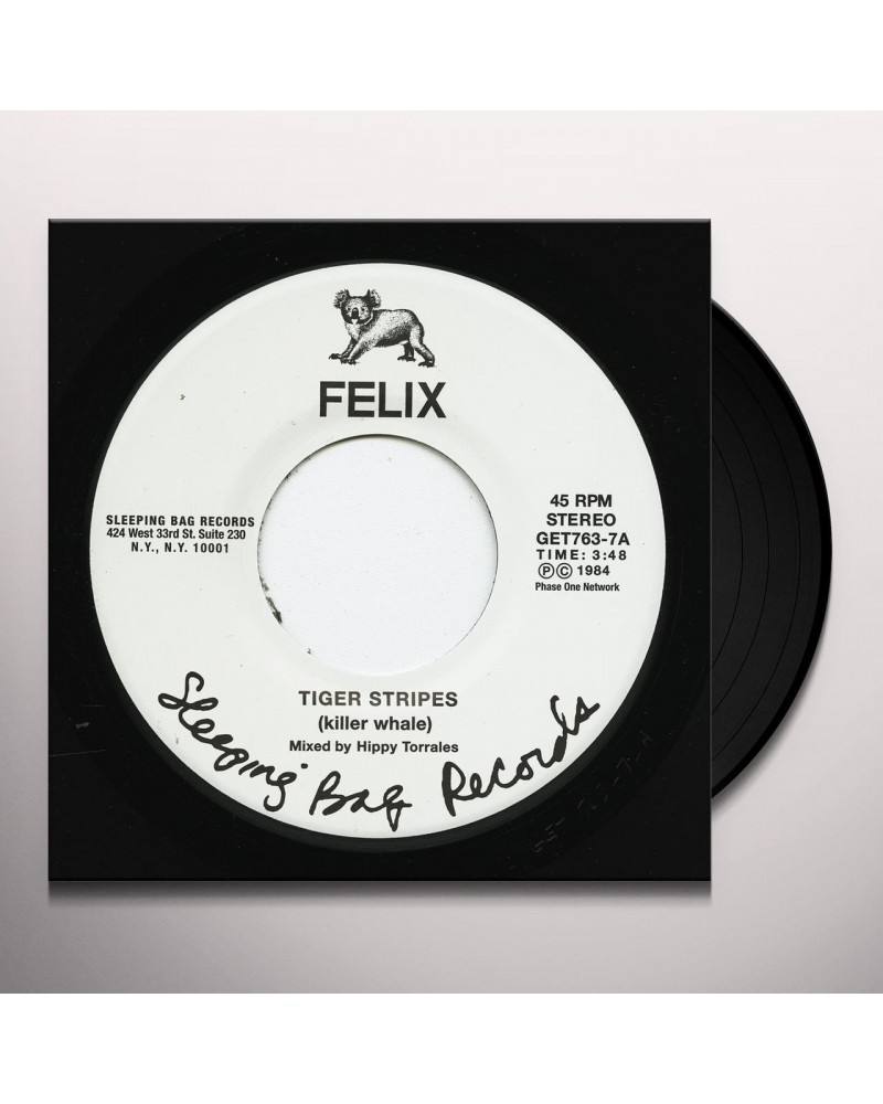 Felix TIGER STRIPES / YOU CAN'T HOLD ME DOWN Vinyl Record $4.85 Vinyl