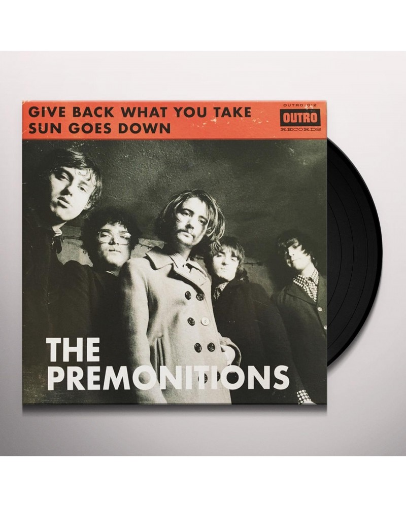 The Premonitions Give Back What You Take Vinyl Record $5.14 Vinyl