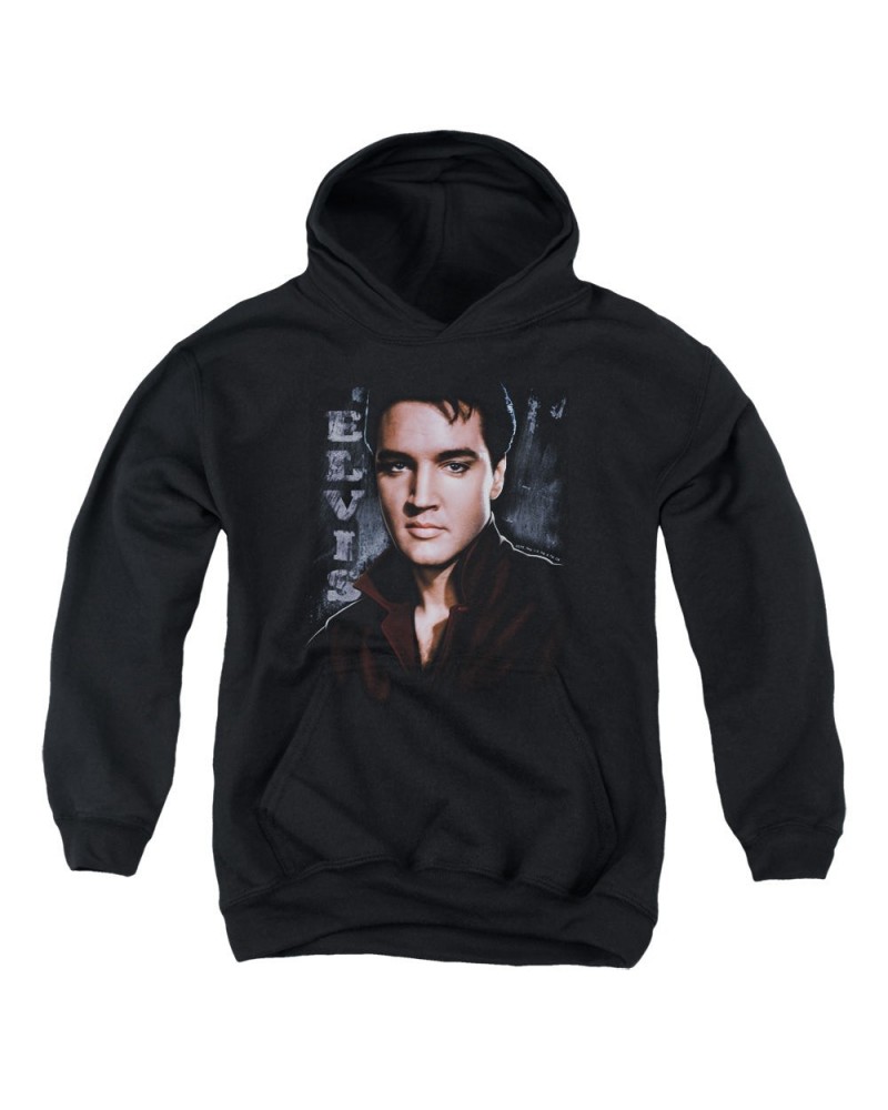 Elvis Presley Youth Hoodie | TOUGH Pull-Over Sweatshirt $13.92 Sweatshirts