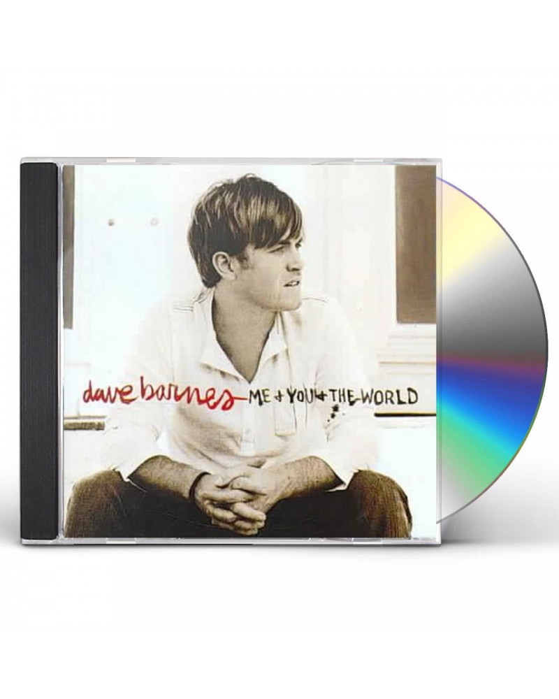 Dave Barnes ME & YOU & THE WORLD CD $5.87 CD