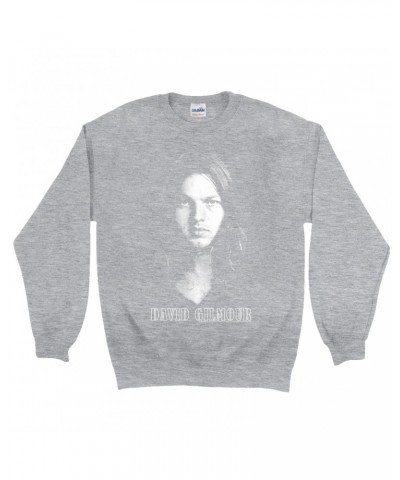 David Gilmour Sweatshirt | Pink Floyd Portrait Sweatshirt $16.08 Sweatshirts