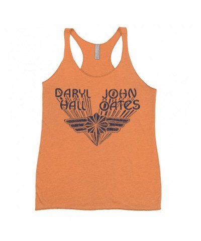 Daryl Hall & John Oates Ladies' Tank Top | Navy Wings Logo Distressed Shirt $8.69 Shirts