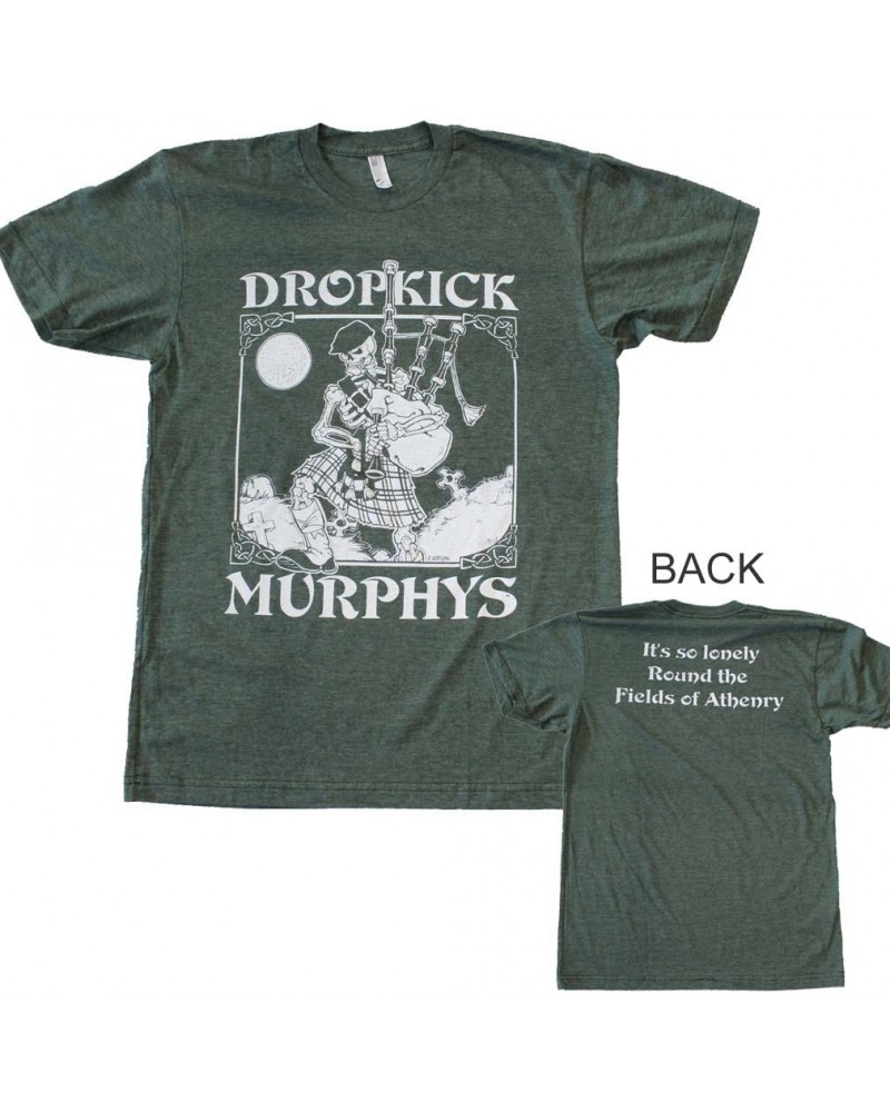 Dropkick Murphys T Shirt | Dropkick Murphys Vintage Skeleton T-Shirt $5.44 Shirts