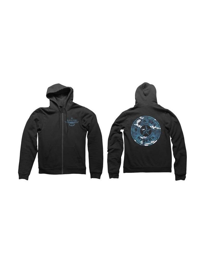 Black Star Riders Blue Star Black Hoody $15.44 Sweatshirts