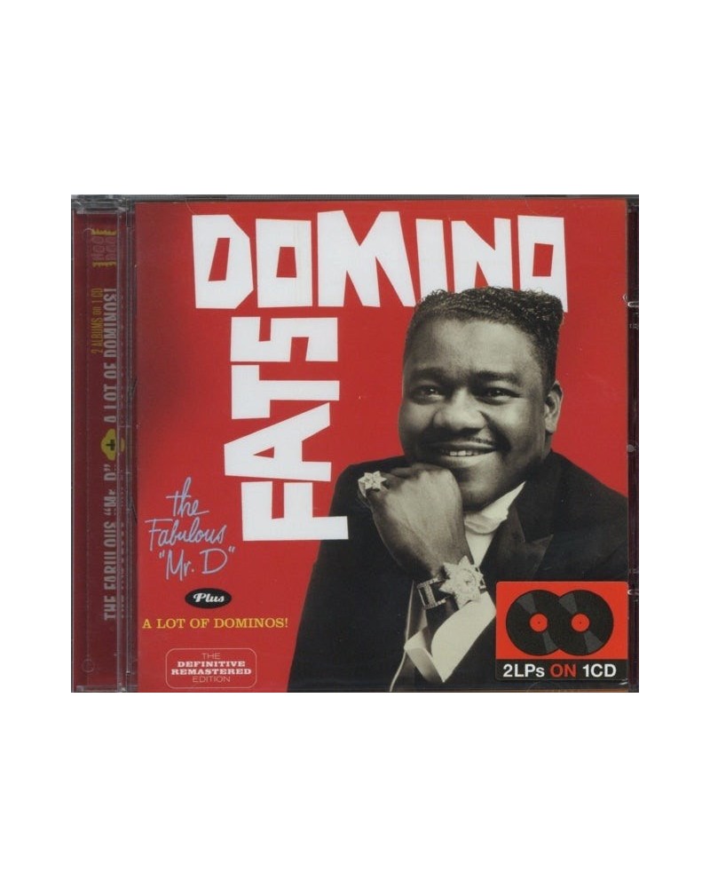 Fats Domino CD - The Fabulous 'Mr. D' / A Lot Of Dominos $11.20 CD