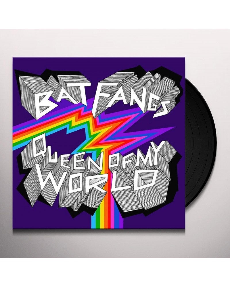 Bat Fangs Queen of My World Vinyl Record $7.60 Vinyl